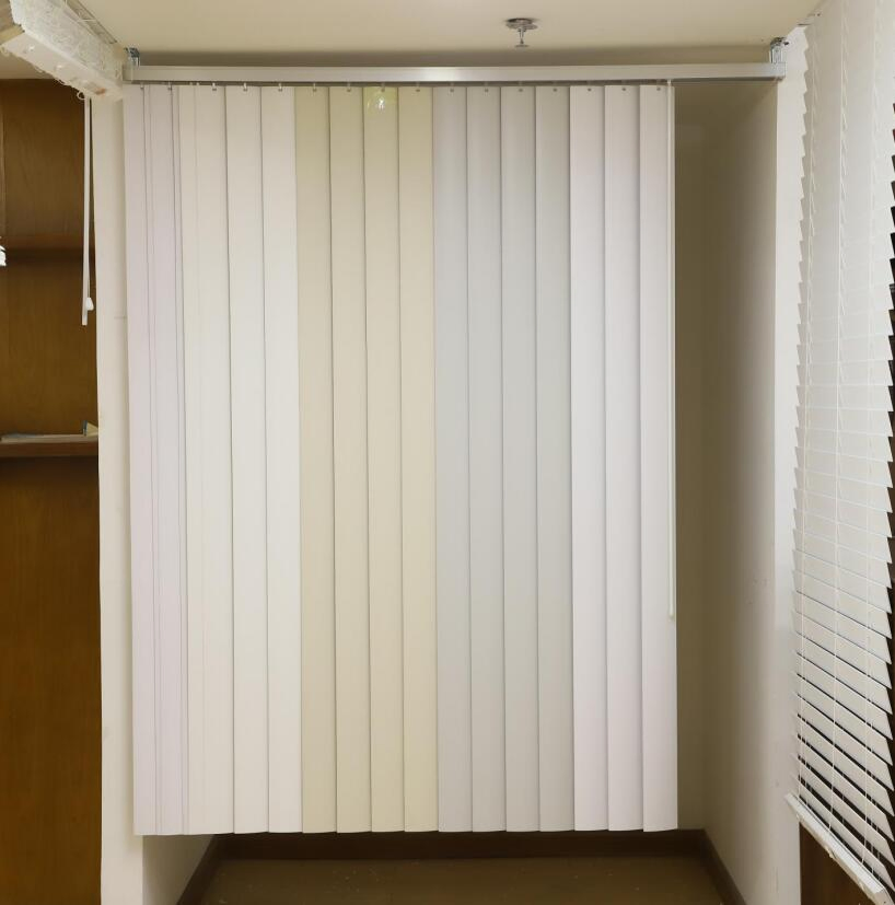 Wholesale Price Large Window Use Vertical Blinds PVC Slat Window Covering