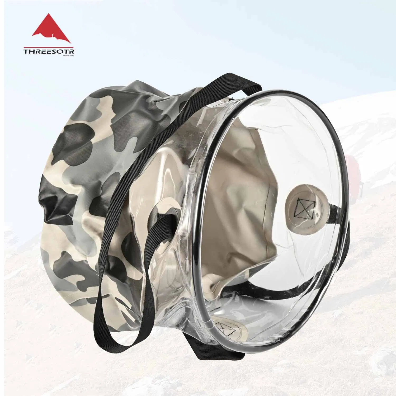 Compact and Sturdy Collapsible Water Bucket for Outdoor Adventures
