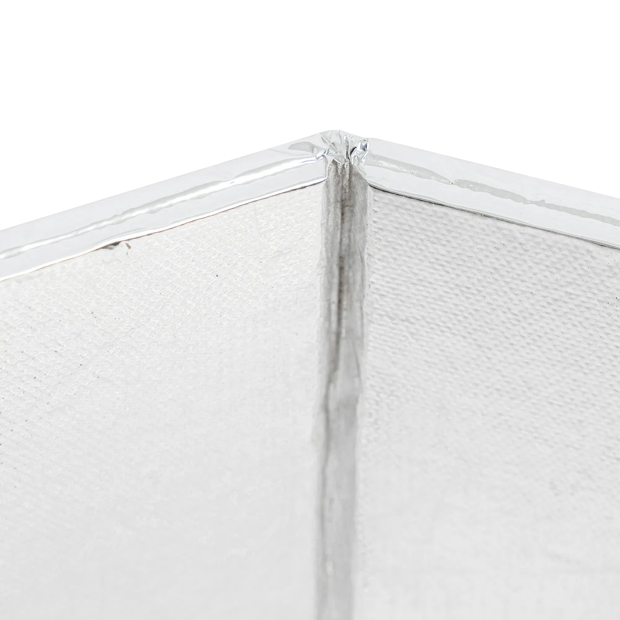 Vacuum Insulation Panel Composed of Ultrafine Glass Fiber Core Material and High-Barrier Nano-Membrane