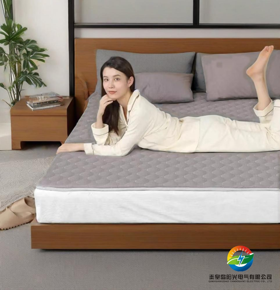 Auto Shut-off Timer Cotton Electric Cooling Heating Water Mattress Heated Blanket ODM