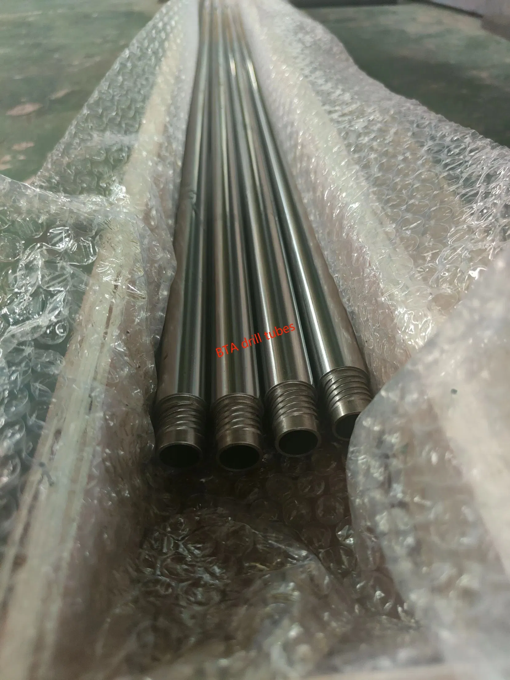 BTA Drill Tubes for Deep Hole Drilling Head