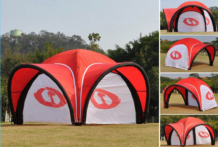 Outdoor promotional event sport custom digital advertising trade show air sky print canopy marquee gazebo inflatable tent