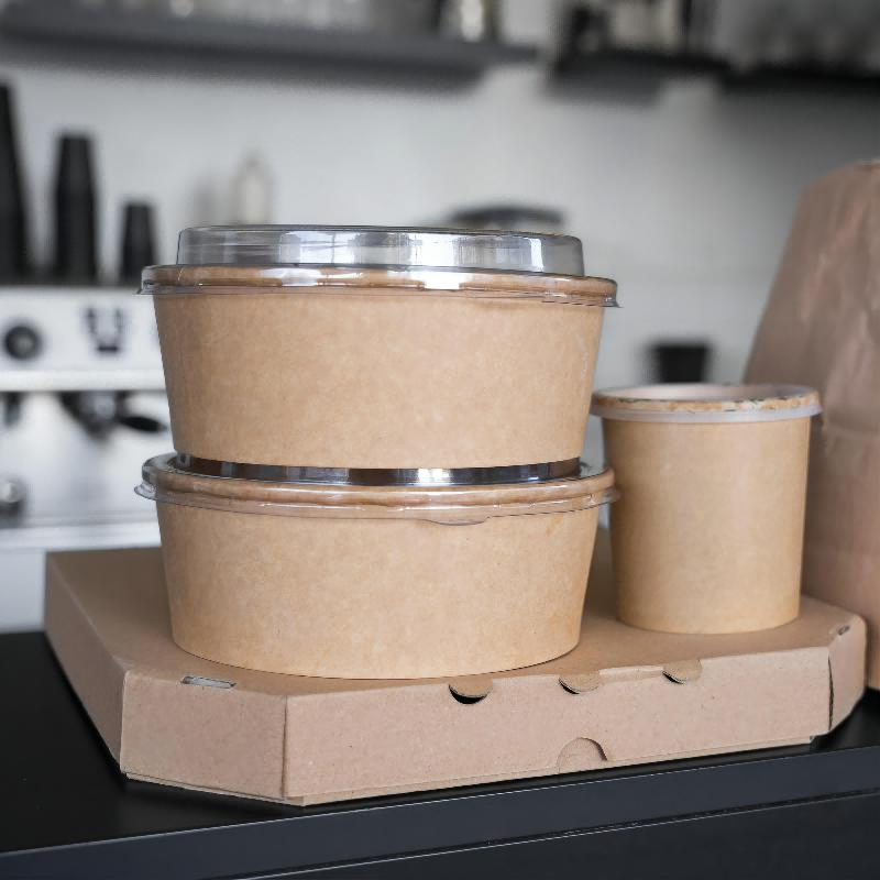 Lunch Bowl Paper Soup Sopero Bowl Container Soup with Waterproof