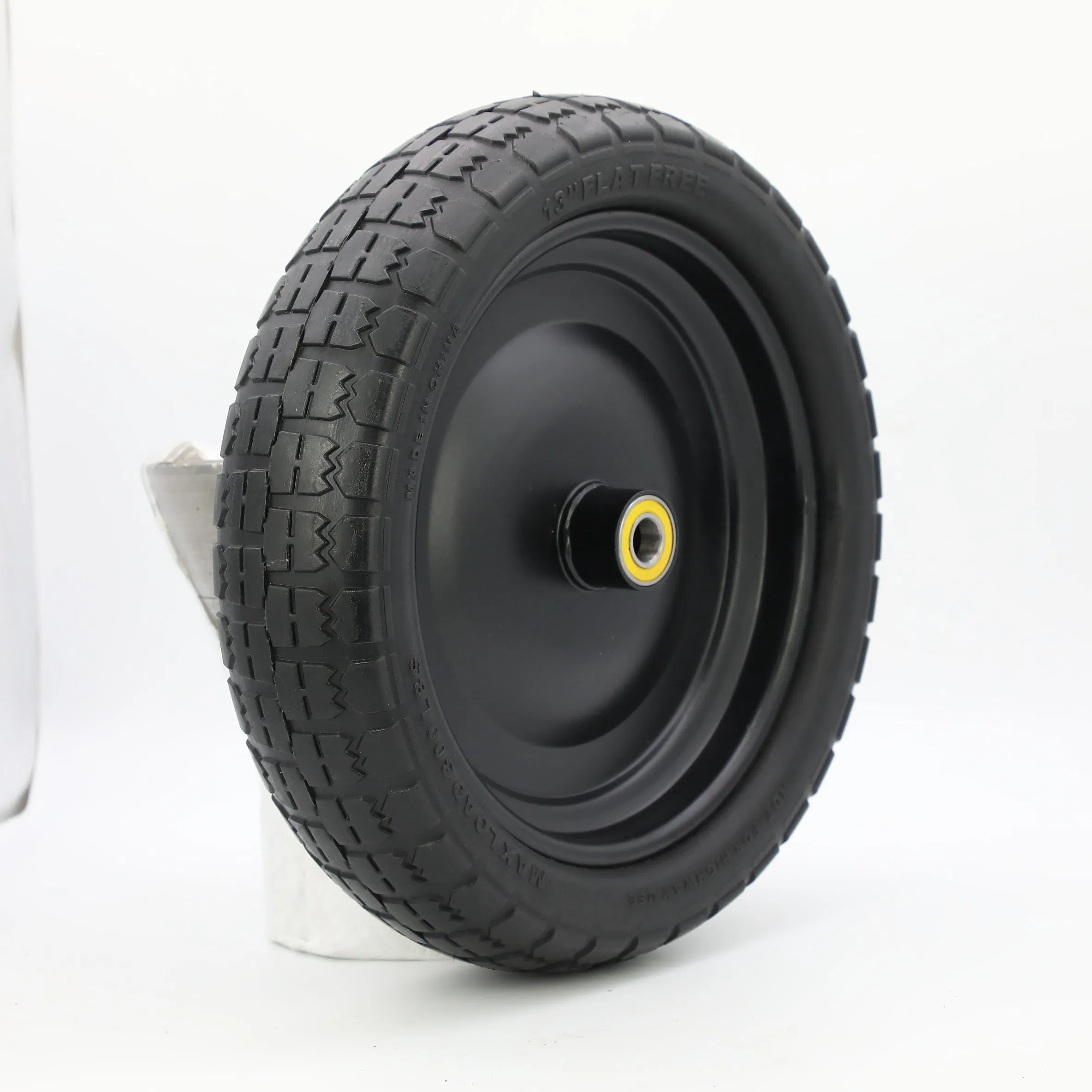 High Quality Trolley Flat Free PU Foam Tyre Wheelbarrow Rubber Wheel