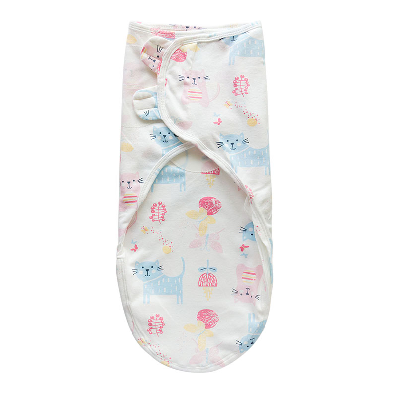 Newborn Soft Baby Swaddle Wrap Swaddle Blanket Baby Sleeping Bag Infant Cotton Blankets Designed Baby Custom