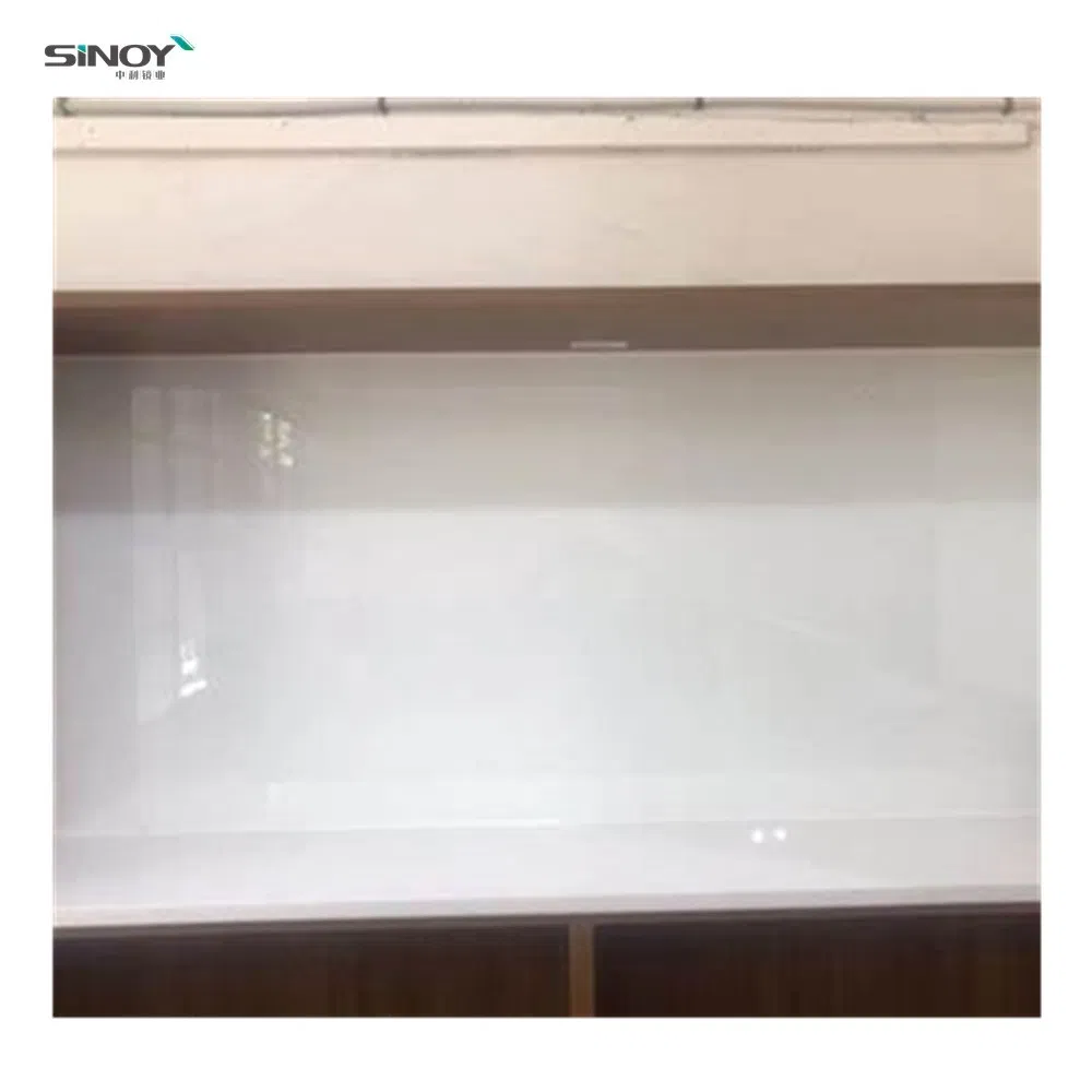 4mm-6mm Ultra White Wall Lacquer Glass Pure White Back Painted Glass