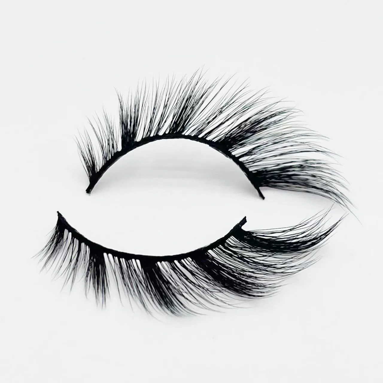 European American and Middle East Short Eye Tail Extension Natural Soft 3D False Eyelashes