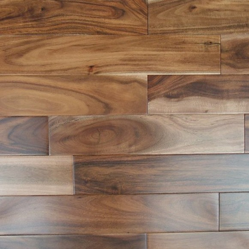Solid Acacia Hardwood Flooring for Indoor Usage