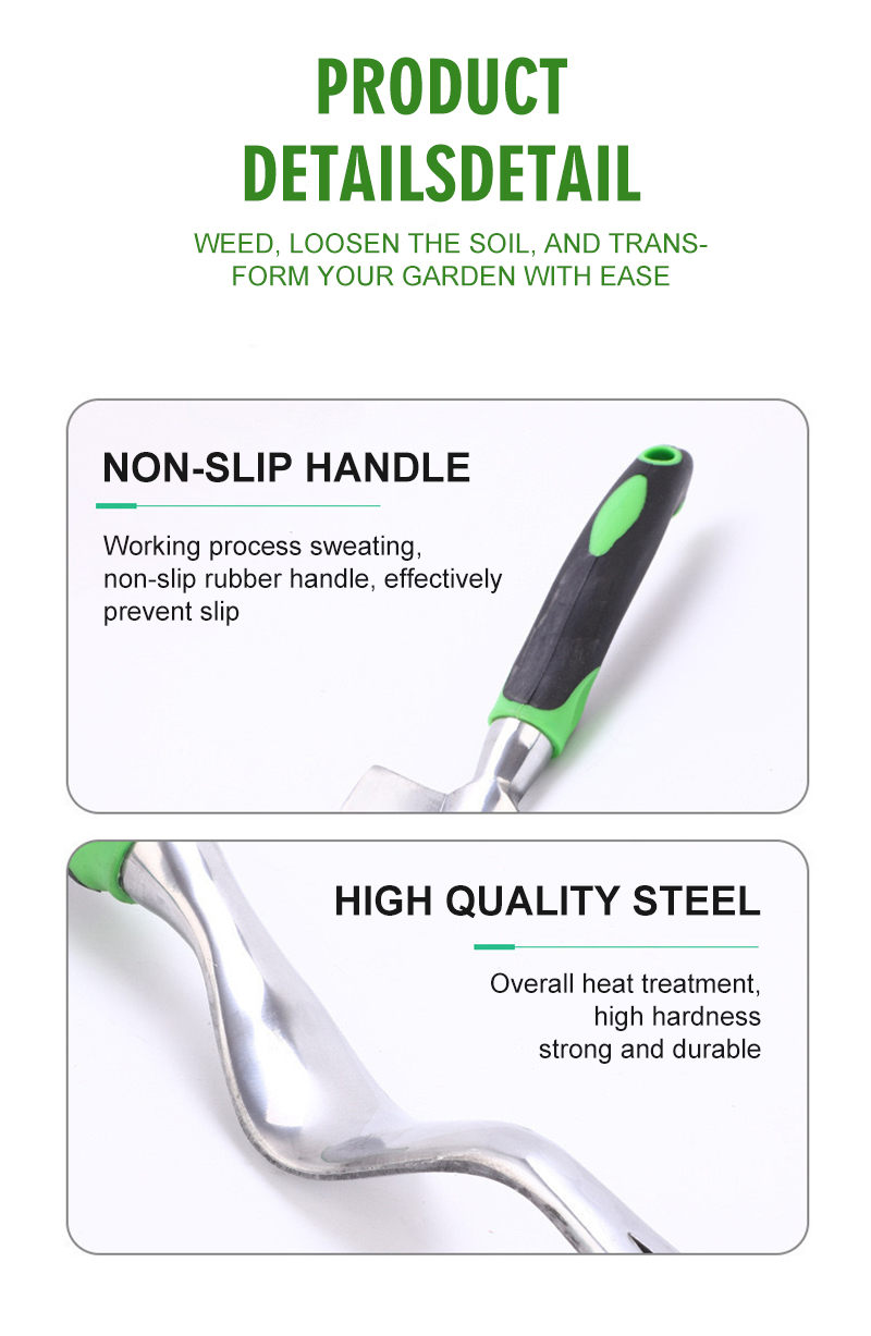 Набор садовых инструментов 8 предметов алюминий-магний эргономичные ручки