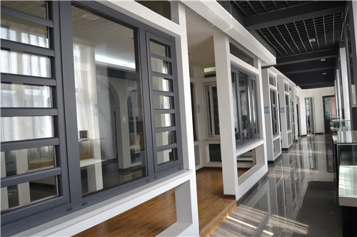 High Quality Energy Efficient Aluminum Windows Frame 2 Tracks Sliding Window Horizontal Slider Window