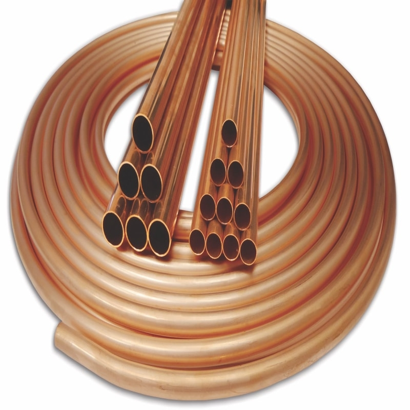 C10100/C10200/C11000/C12000/C12200 Copper Alloy: C14500/C17200/C17300/C17510/C18150/C19200/C19210/C19400 Copper Pipes