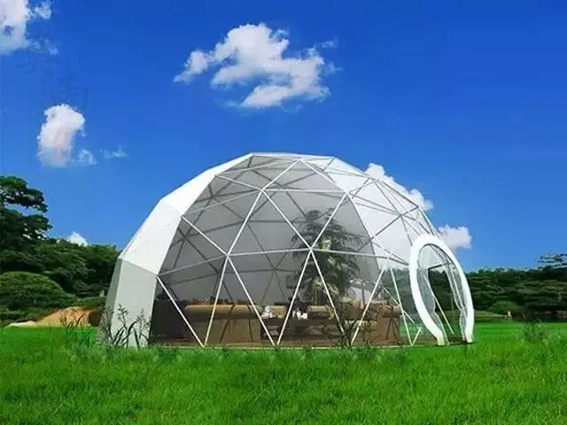 Waterproof PVC Luxury Turtle Camping Dome Tent for Outdoor Restaurant Dining Glamping