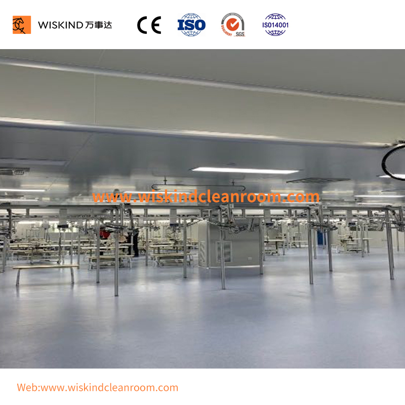 50mm/75mm/100mm/150mm Rockwool/PU/EPS/Aluminum Honeycomb/Paper Honeycomb Cleanroom Panel for Pharmaceutical