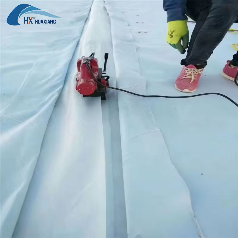 High Quality LDPE LLDPE Smooth Composite HDPE Geomembrane Roll for Landfill Tunnel Liner