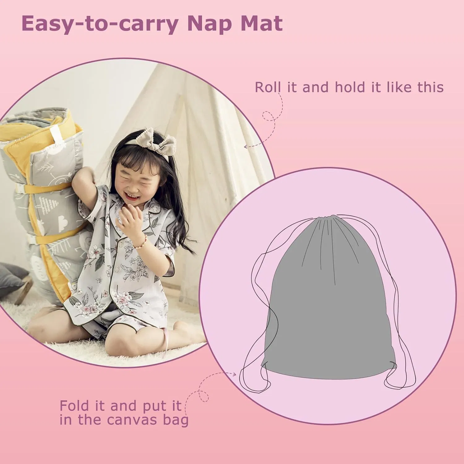 Slumber Bags for Boys Girls Kids Sleeping Bag for Daycare