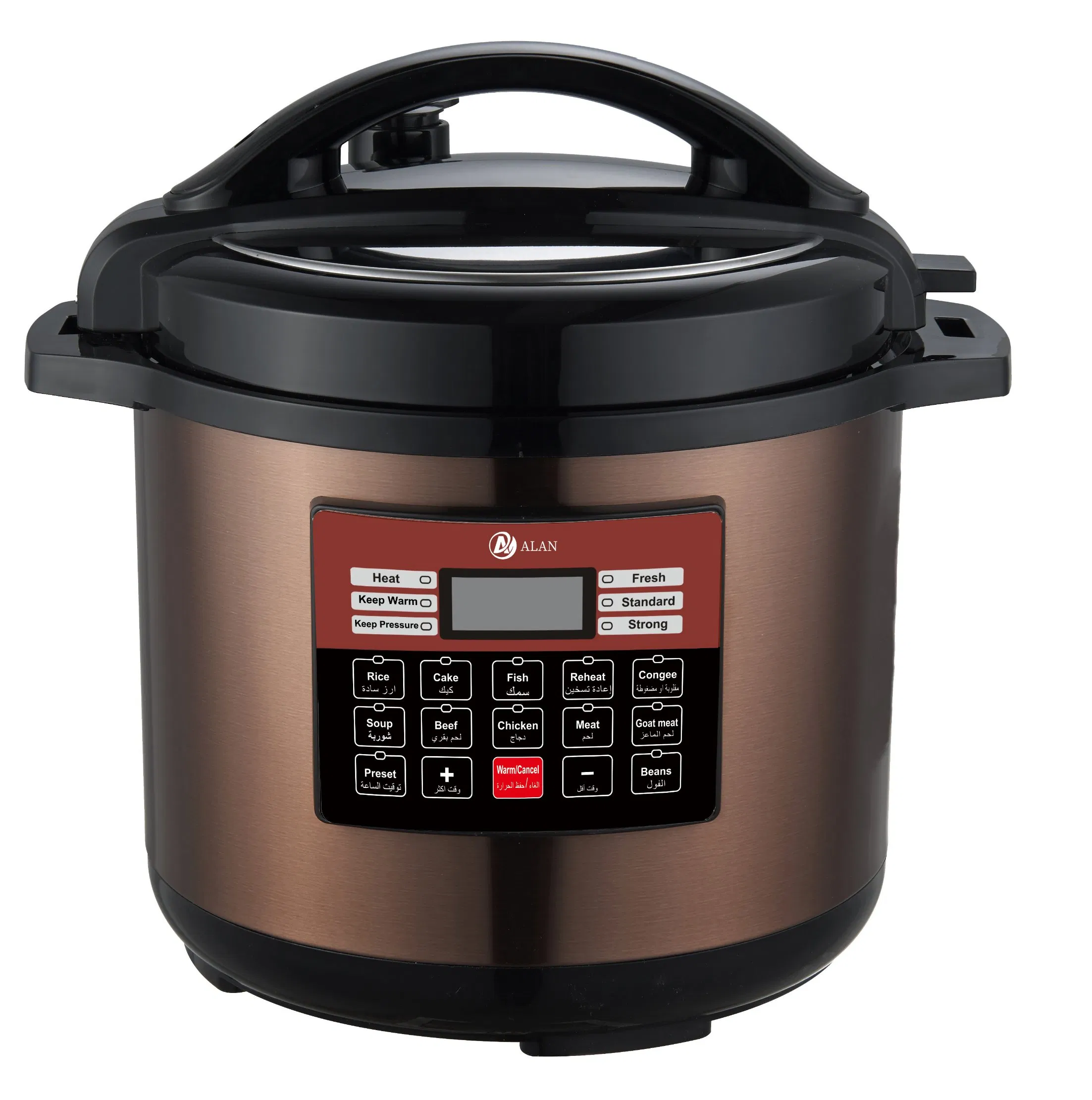 Hot Sale 12 in 1 4/5/6/8/10/12L Large Digital Panel Home Electric Pressure Cooker