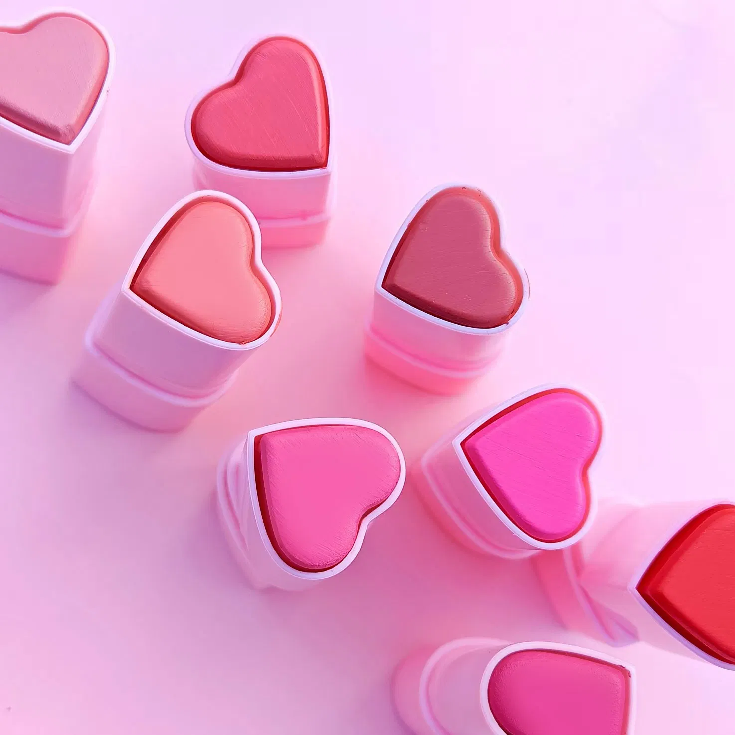 Pigment Pink Blush Stick Private Label Custom Blusher Cream Palette