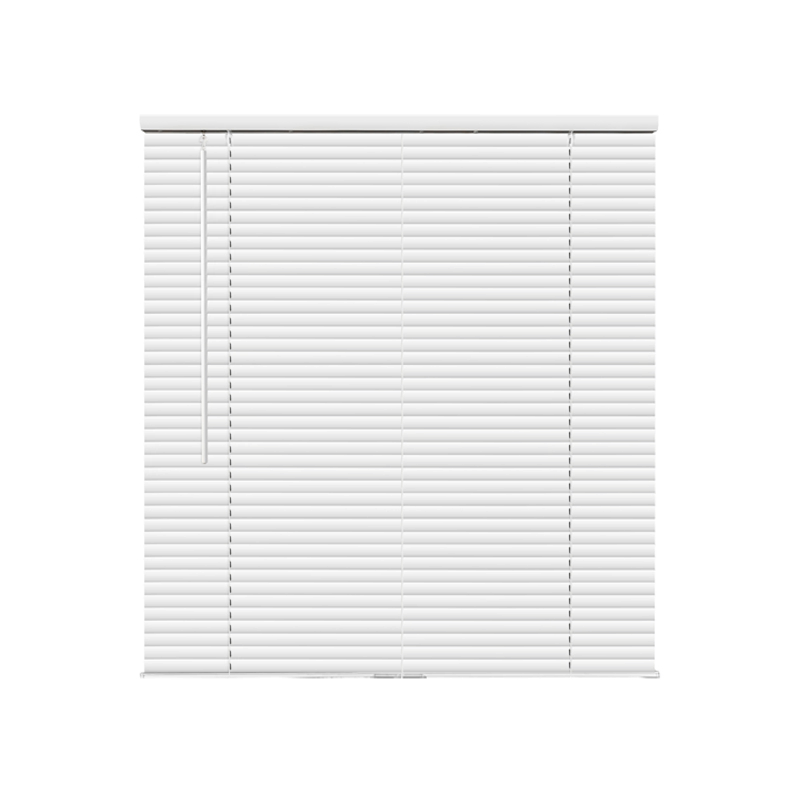 Classic White Vinyl Venetian Blinds 25mm PVC Customized Window Blinds