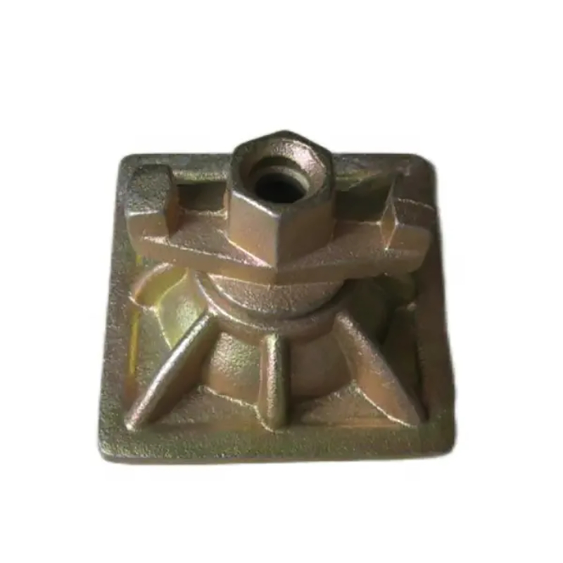 Formwork Accessories Anchor Rod Nut Plate Swivel Nut Dw15-Casting 120X120mm