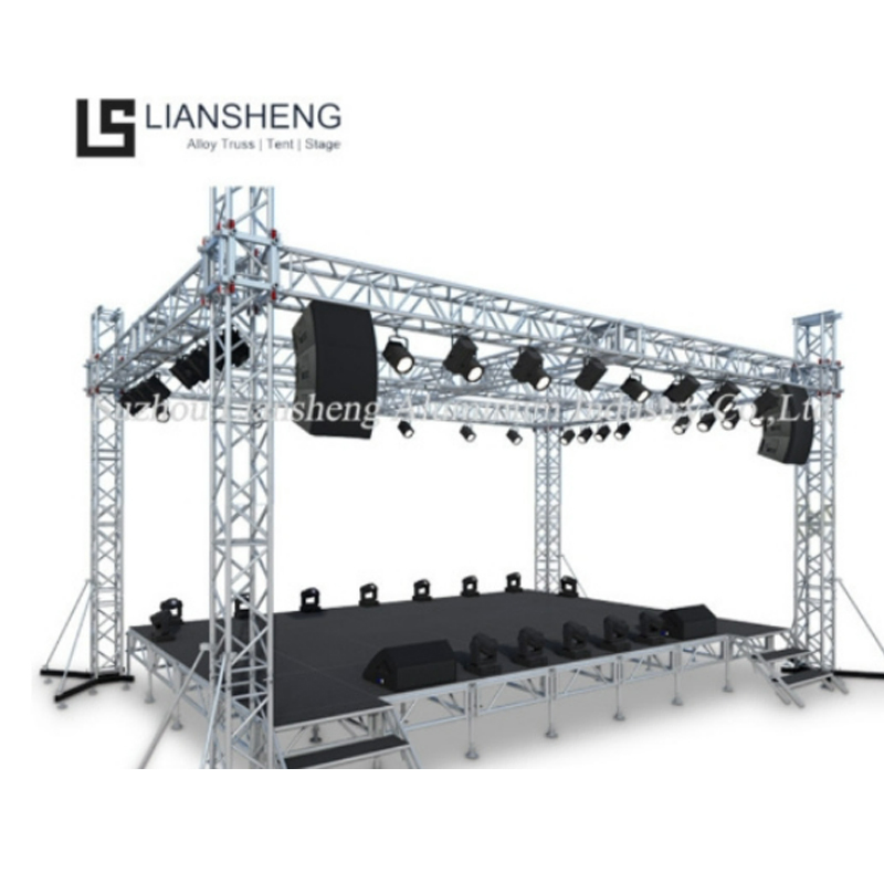 Outdoor Stage Event Stage Aluminum Lighting Truss Spigot Truss Bolt Truss DJ Truss Aluminum Stage Truss for Outdoor Show