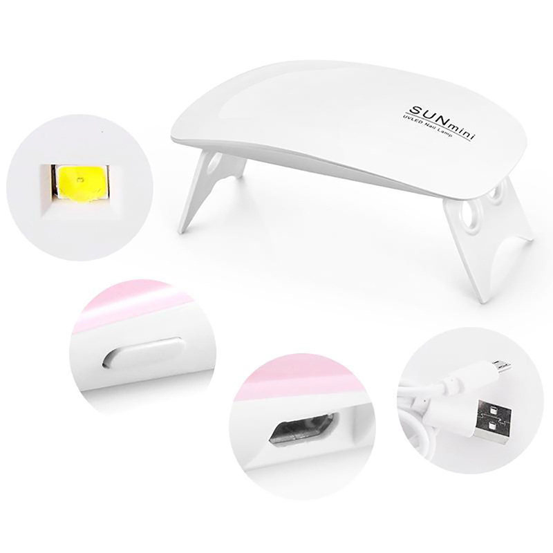 Sun Mini USB Light Therapy 6W Nail Dry UV Nail Lights