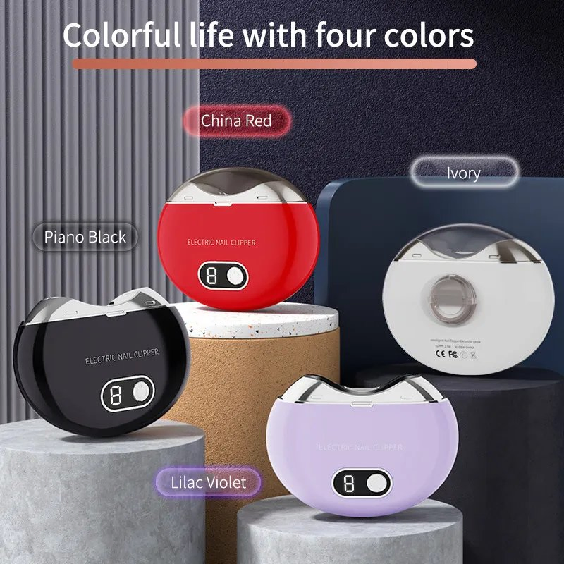 2023 Rechargeable Safe Electric Baby Pet Clipper Nail Trimmer Electric