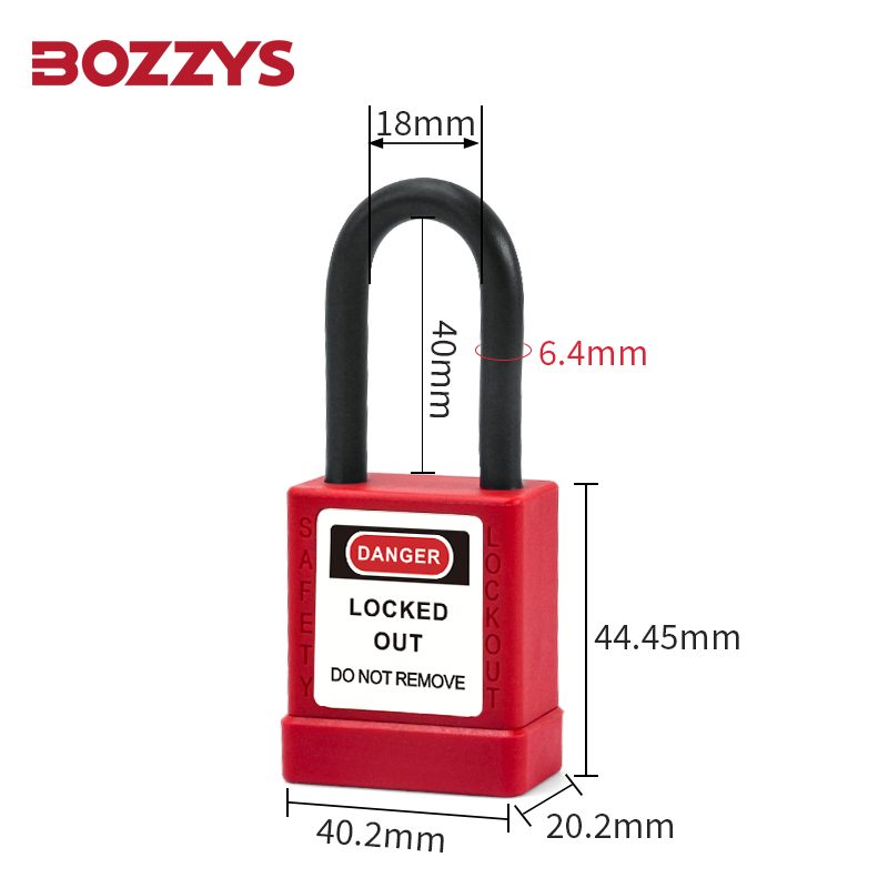 40mm Aluminum Alloy Safety Padlock with Master Key