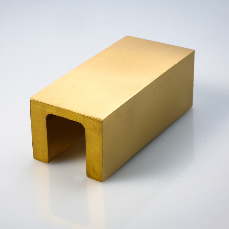 U-Shaped Brass Strip Villa Hotel Inlaid Decorative Brass Strip Metal Tack Copper Strip