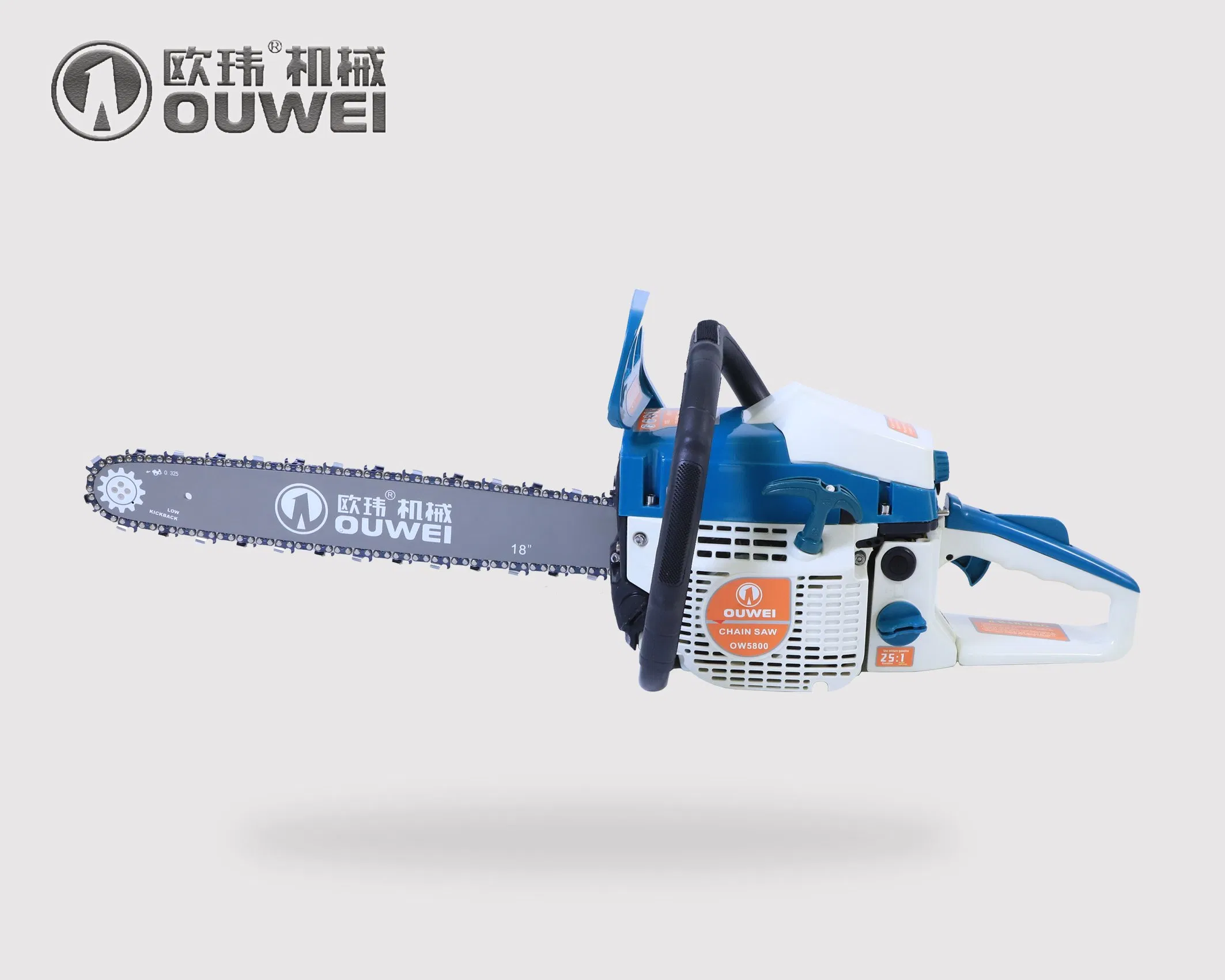 Petrol Gasoline 58cc Chainsaw, Hand Saw, Portable Gasoline Chainsaw