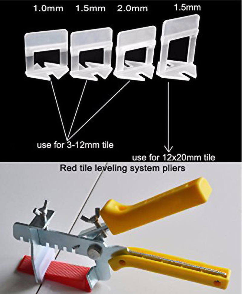Plastic Tile Leveling System 2mm Tile Ceramic Leveling Spacer