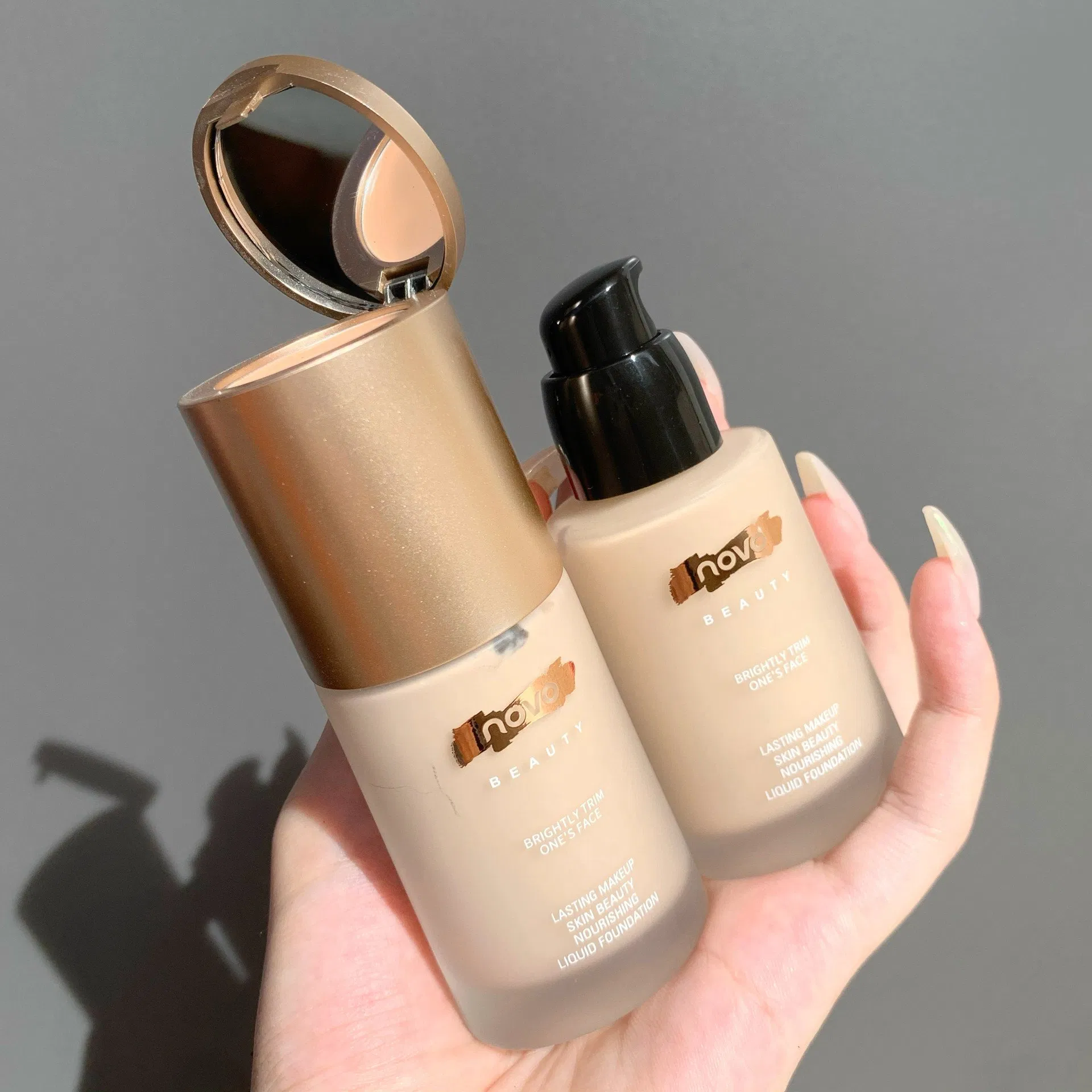 Liquid Concealer, Moisturizing Long -Lasting Makeup, Dry Oil Cream Muscle Bb Creamset