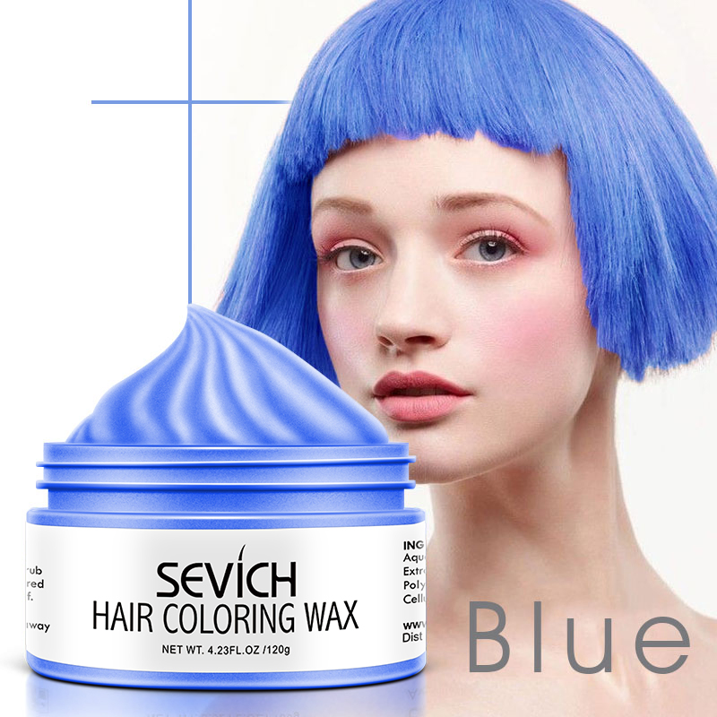 Private Label Strong Hold Temporary Hair Color Dye Private Label Hair Styling Color Wax Clay Cream