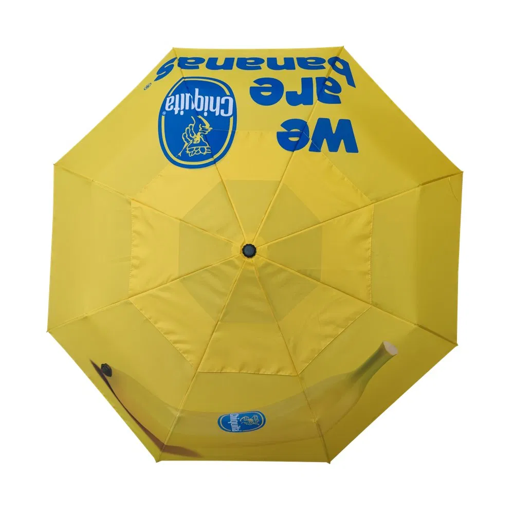 Automatic Windproof Vent Double Layer Compact Umbrella (FU-3823BFA(D))