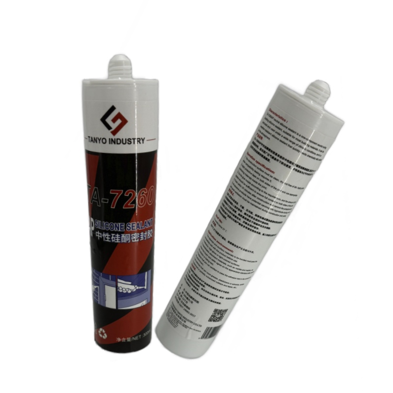 Tanyo 7260 High Elasticity Single Group Aquarium Resistant Water Anti-Mould Neutral Silicone Sealant
