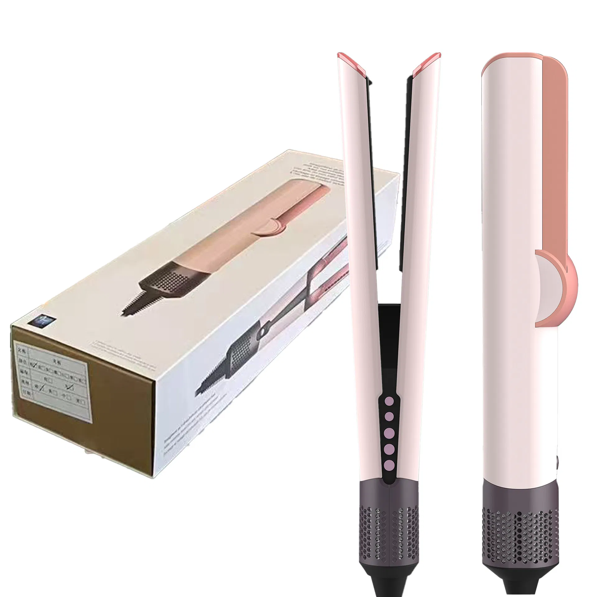 Hair Straightener Hairdryer Straightener Dry and Straight 2-in-1 Hair Curler Airstyler