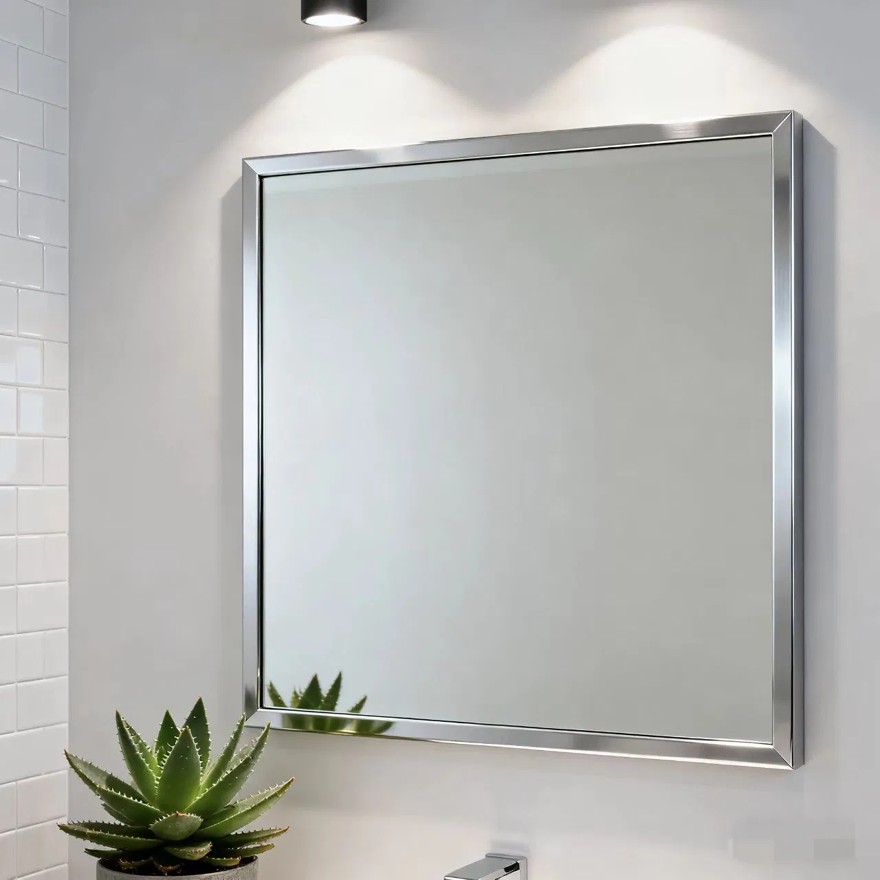 Round Beauty Salon Bathroom Vanity Mirror/Medicine Cabinet with Anti-Fog
