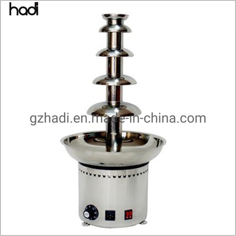 Hotel Supplies Wholesale Catering Equipment110V /220V Cheap 4 Layer Chocolate Fountain 304 Stainless Steel Industrial Chocolate Fountain