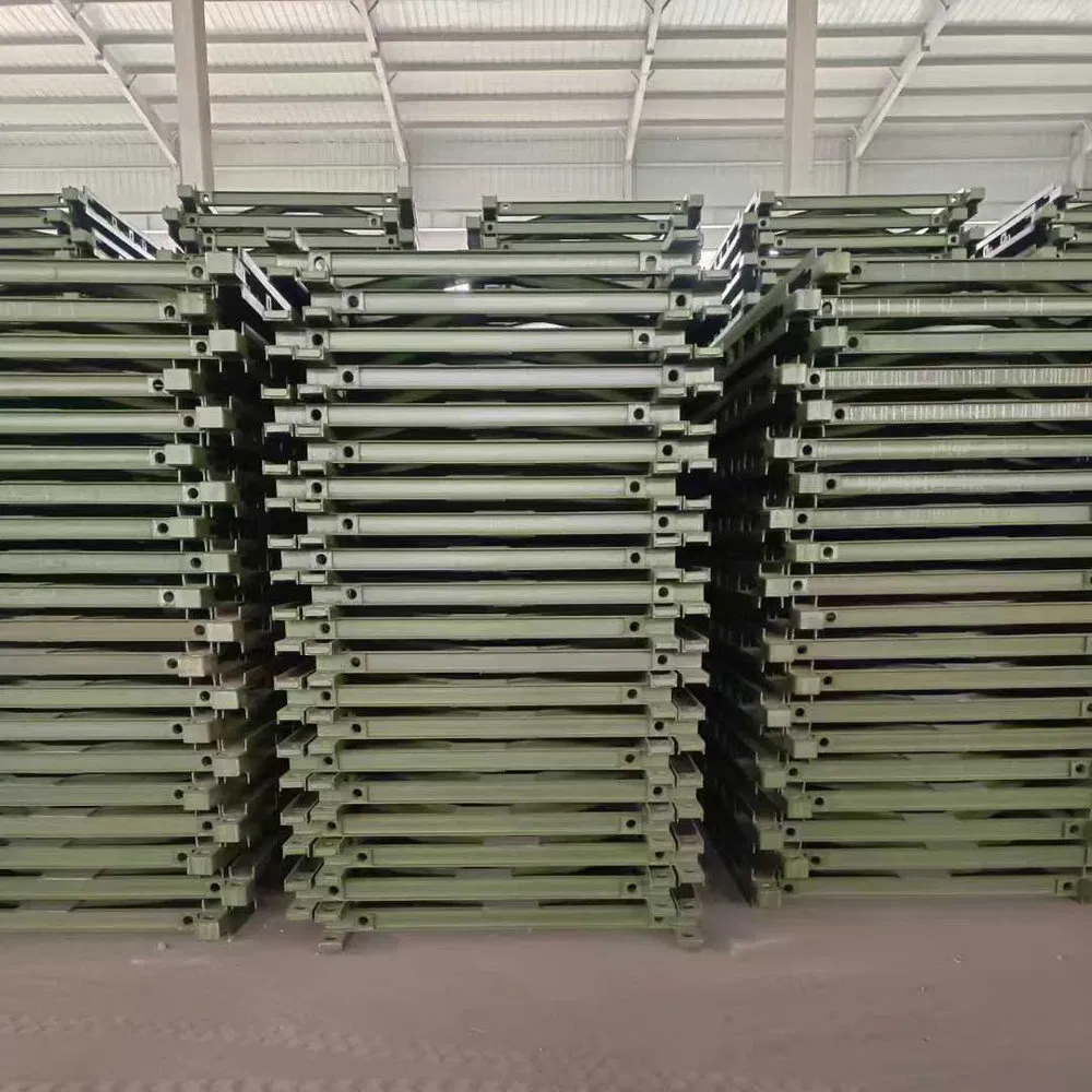 High Load-Bearing Capacity Steel Structure Bailey Truss Bridge for Ditch Clearance