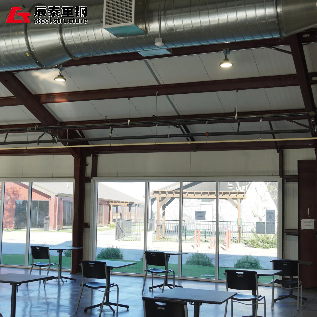 Metallic Large Span Residence Concert Venue Versatility Sustainability Shelter Building