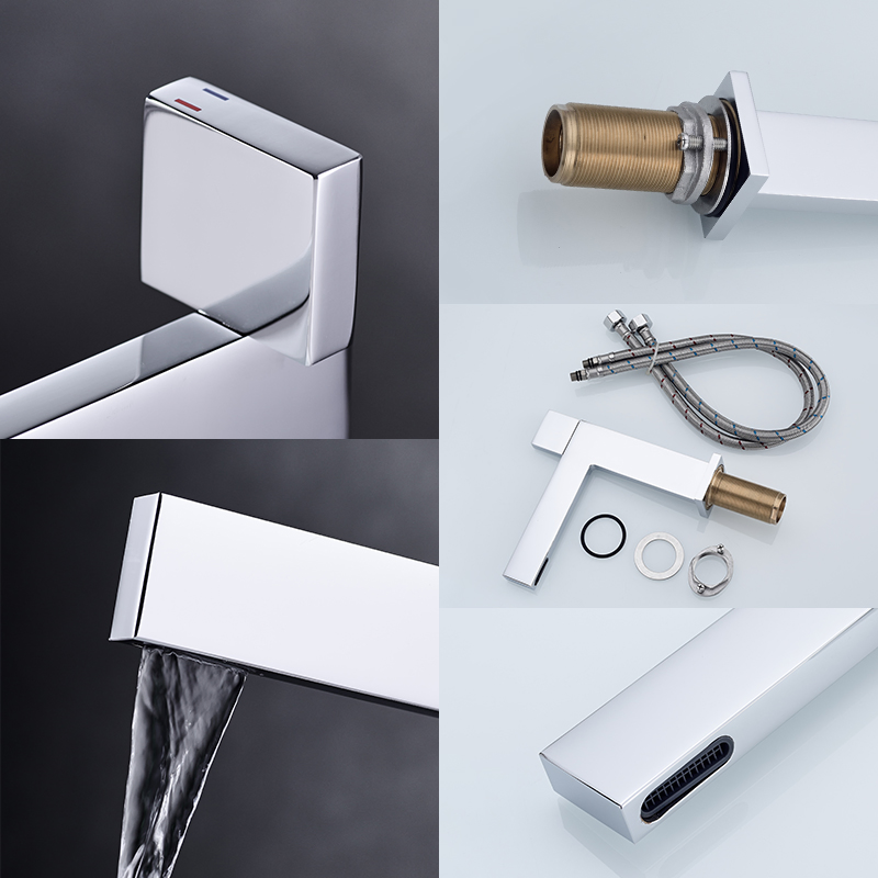 Смеситель для раковины AIM, латунь, однорычажный