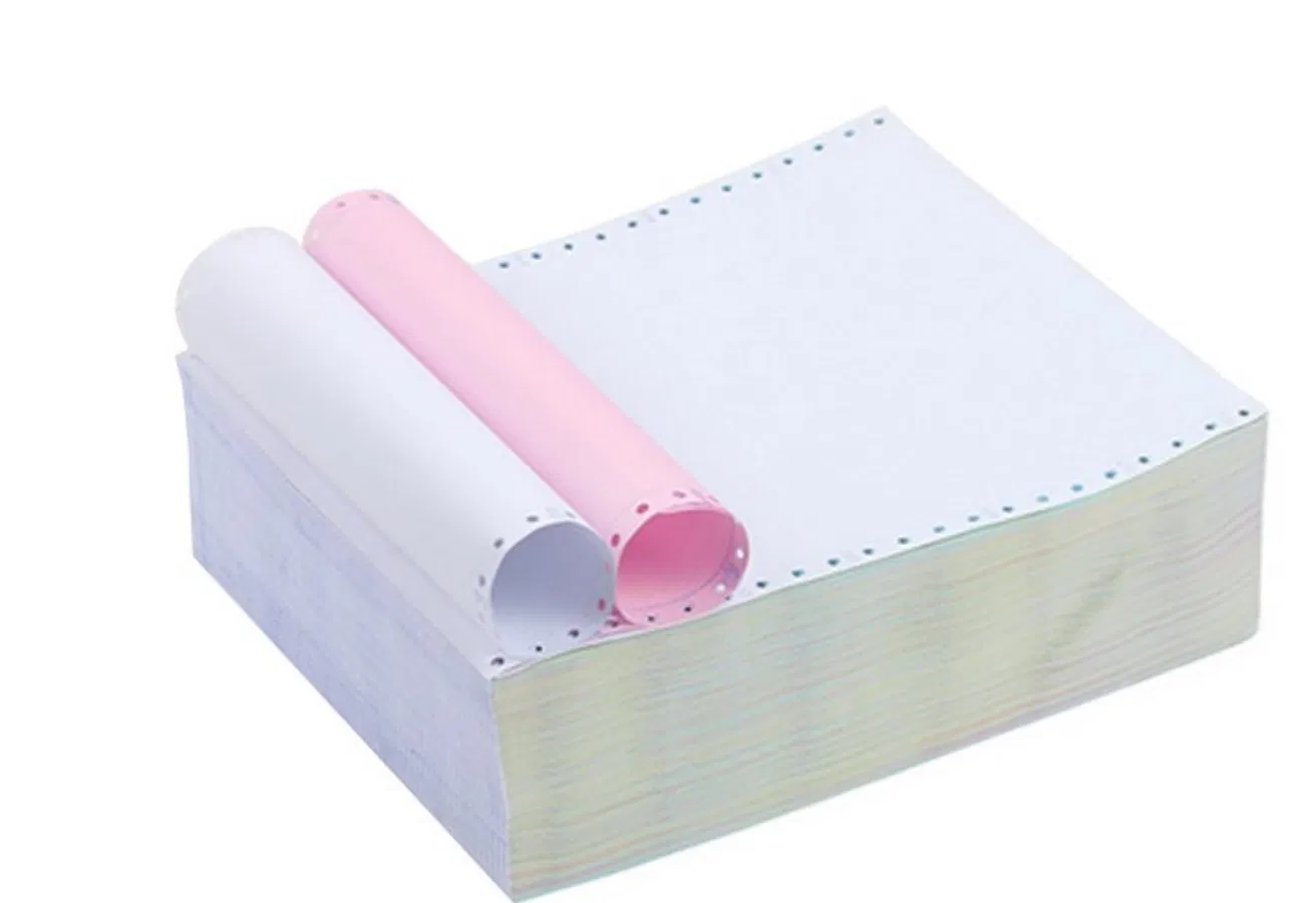 Computer Printer Paper Carbonless Copy Paper Blank Voucher