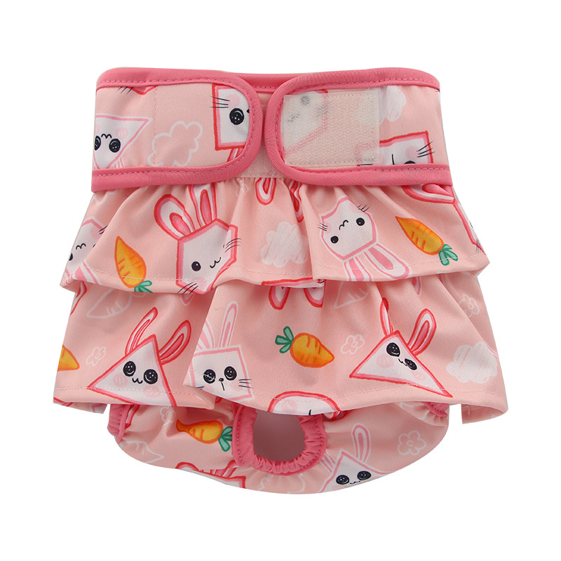 Pet Menstrual Pants, Maternity Pants, Menstrual Pants, Skirt Hem, Female Dog Cloth Diaper Pants