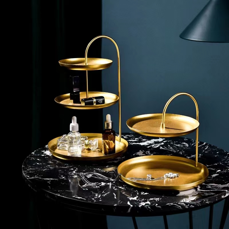 Metal Food Safe Tray for Home Deco Storage and Furniture