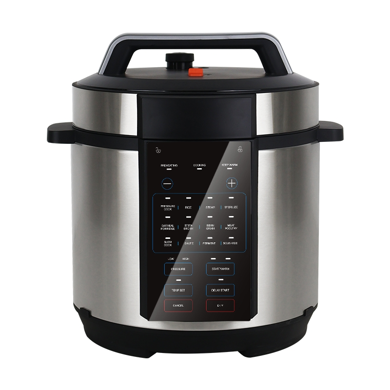 Luxury Multifunctional Electric Pressure Cooker 12 in 1 6L Stainless Steel Non-Stick Pot Fast Cooking Multicooker
