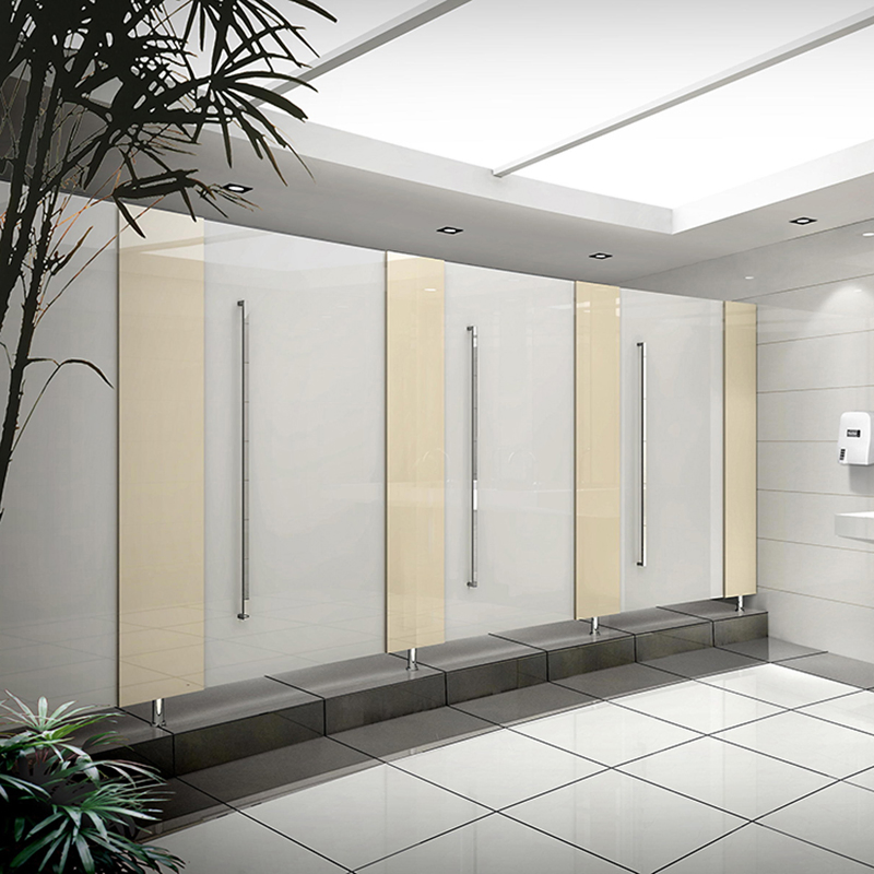 Public Area Toilet Partition Cubicle Separated Toilet System HPL Sanitary