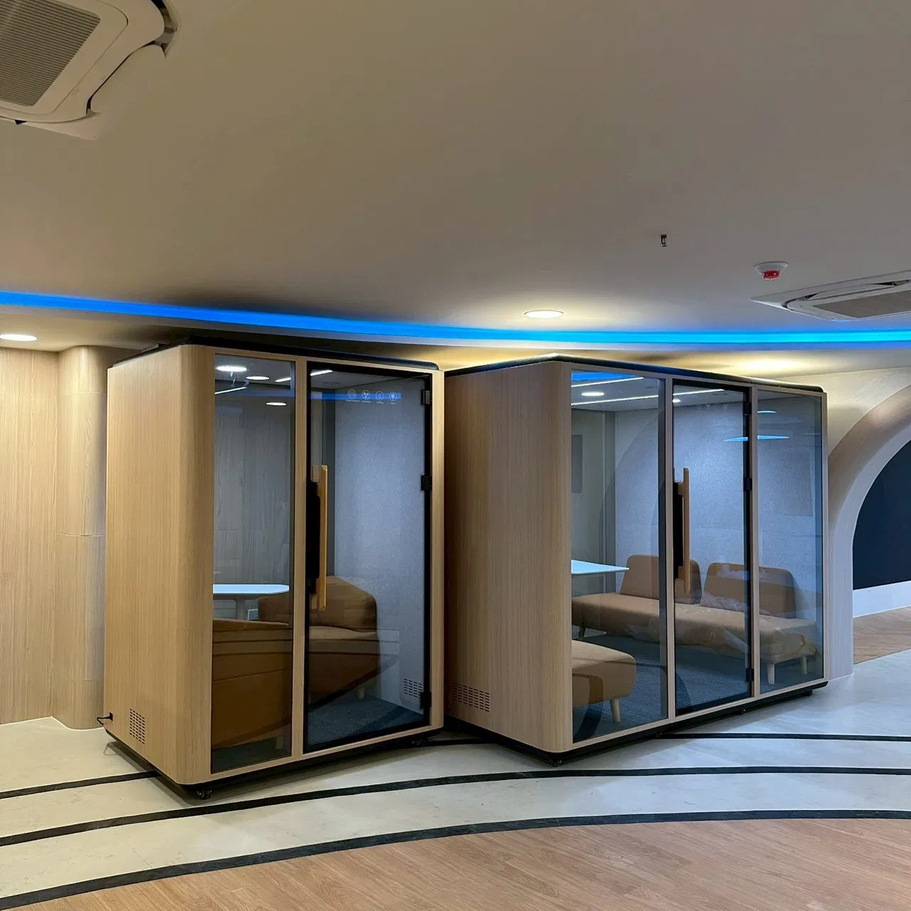 Factory Wholesale Silent Mobile Office Meeting Pods for 4 People