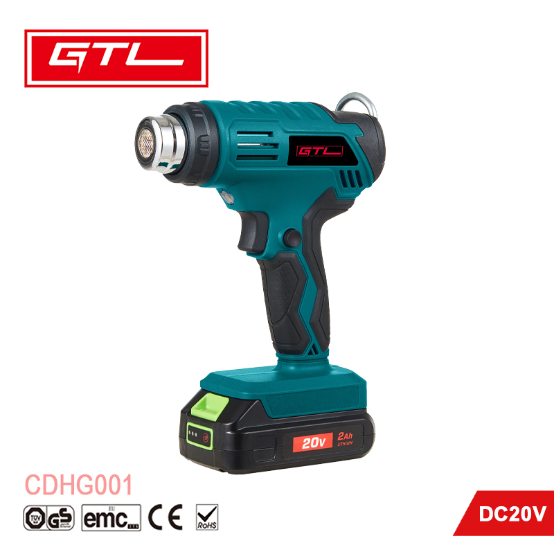 Cordless Hot Air Gun with Battery and Charger for Paint Stripping (CDHG001)