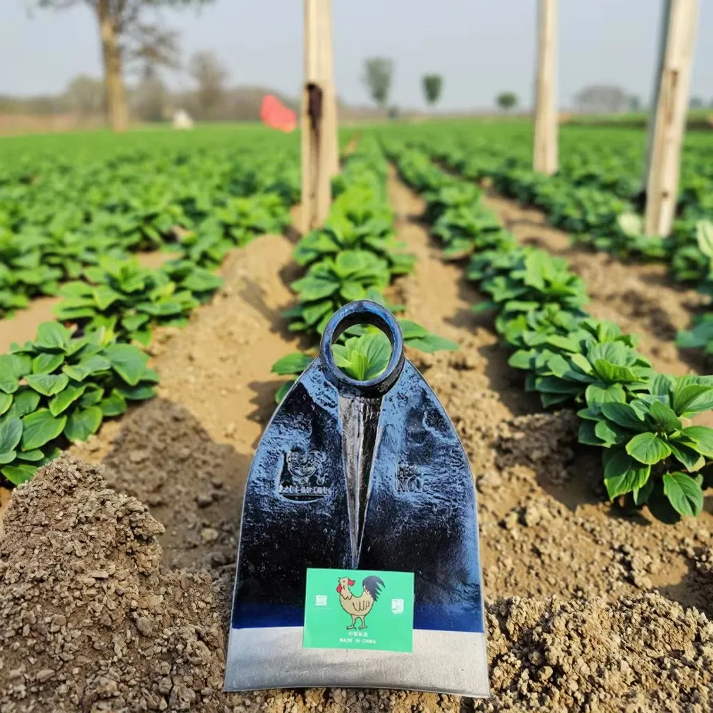 Factory Wholesle Hoe H302 Railway Steel Garden Hoes for Southeast Asia Market