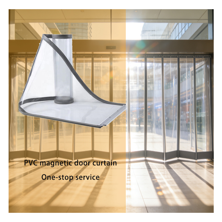 ODM Design Clear PVC Magnetic Door Curtain 85cm X 200cm for Us Retailers