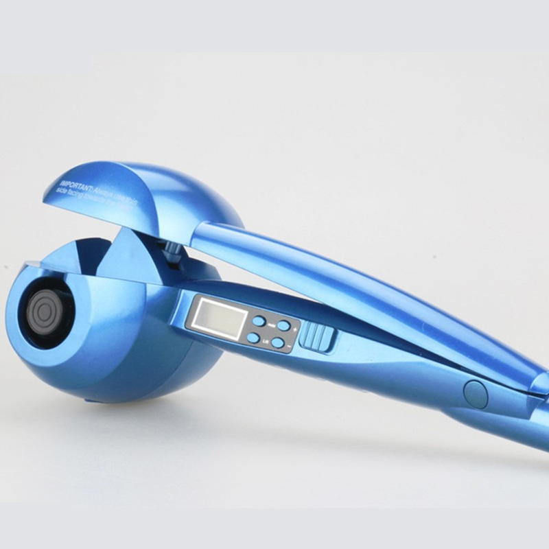 Use Easy Curling Hair LCD Display Professional Automatic Hair Curler Irons